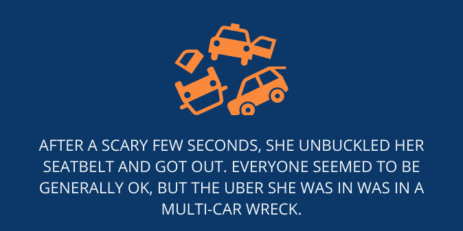 multi-car wreck