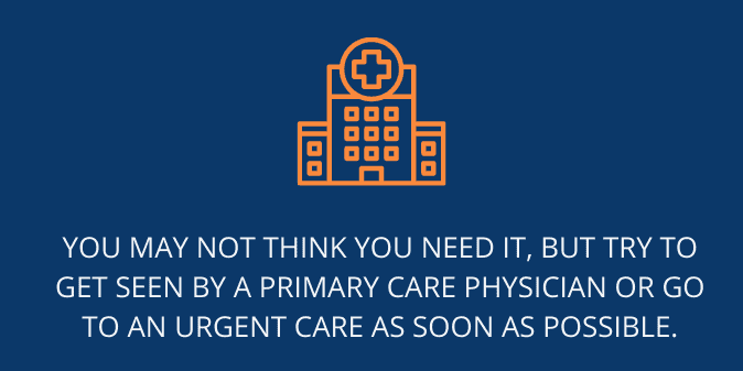 get seen by a primary care physician 