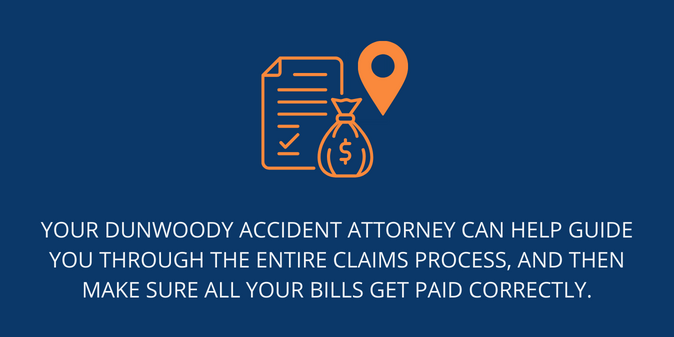 Your Dunwoody accident attorney can help guide you through the entire claims process